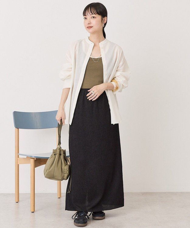 AMERICAN HOLIC ドローコード巾着ショルダーバッグ Black