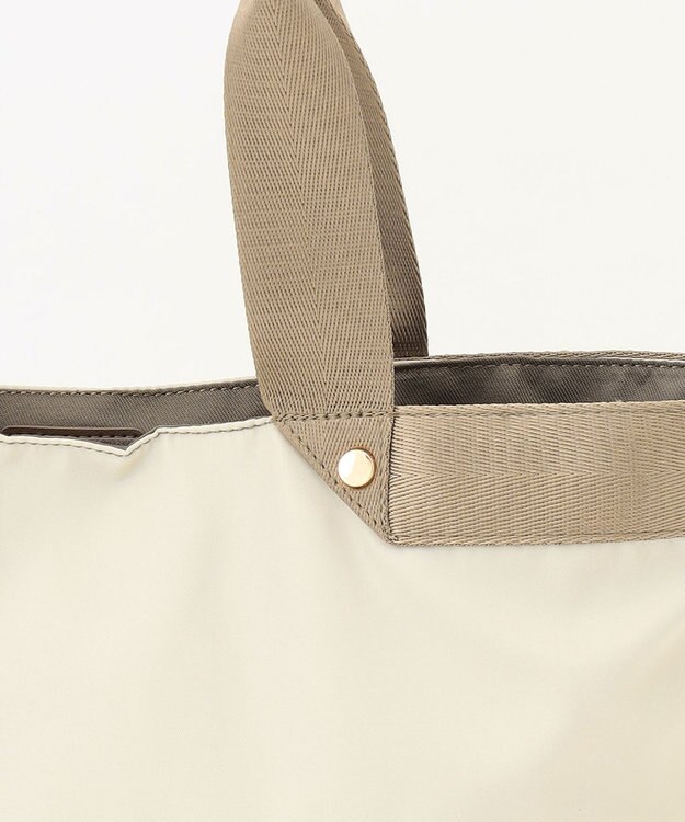 ANY 【A4サイズ収納可】テープハンドルトートバッグ ライトグレー