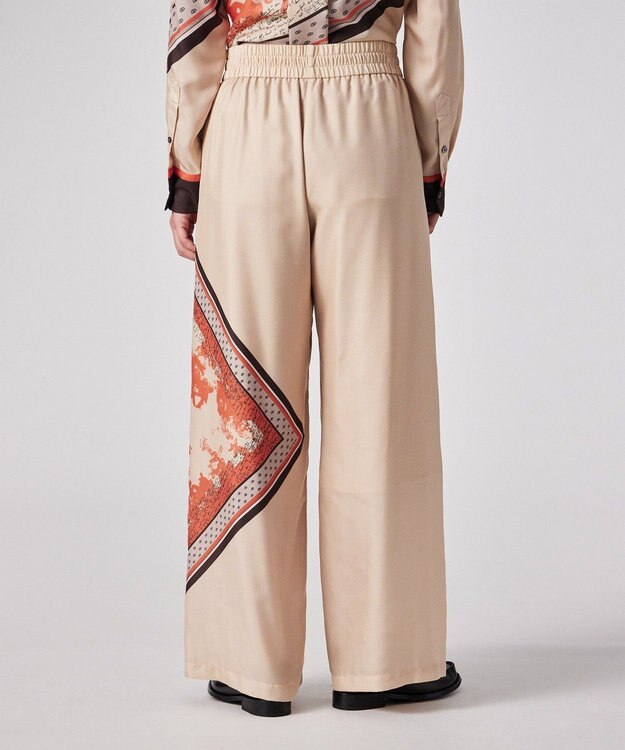 Paul Smith Travel Scarf ワイド パンツ オレンジ