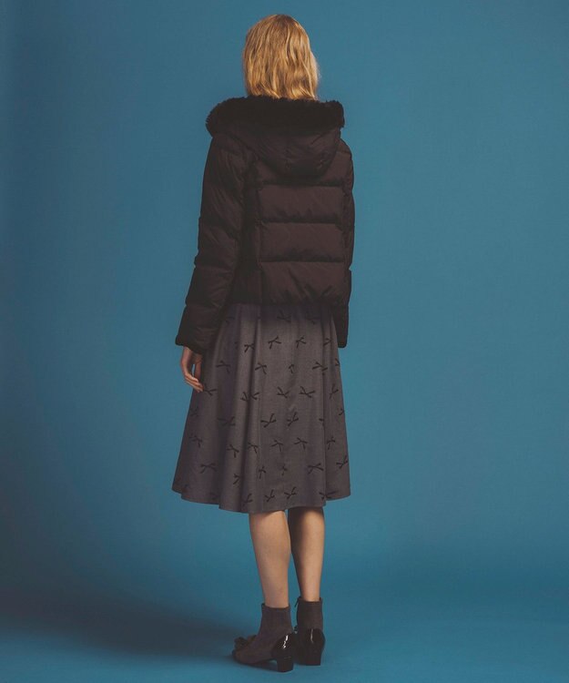 TOCCA 【八木アリサさん着用】【消臭】HEART SHOT ショートダウンコート ブラック系