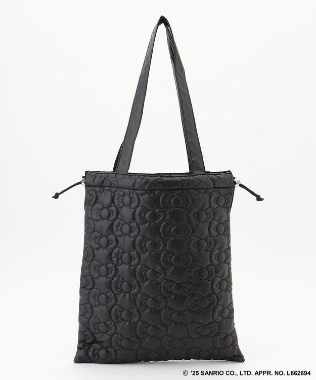 ANY 【ハローキティ×ANY】キルトトートバッグ ブラック