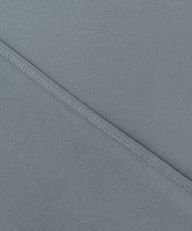 ICB 【新色追加・防シワ・速乾・洗える】Fied スリットスリーブブラウス ブルーグレー系