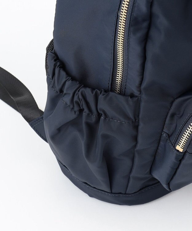 LA BAGAGERIE 【MONICA】13ポケットナイロンリュック　SMALL ネイビー