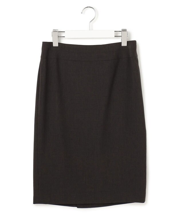 ICB レーヨンライクトロ タイトスカート チャコール