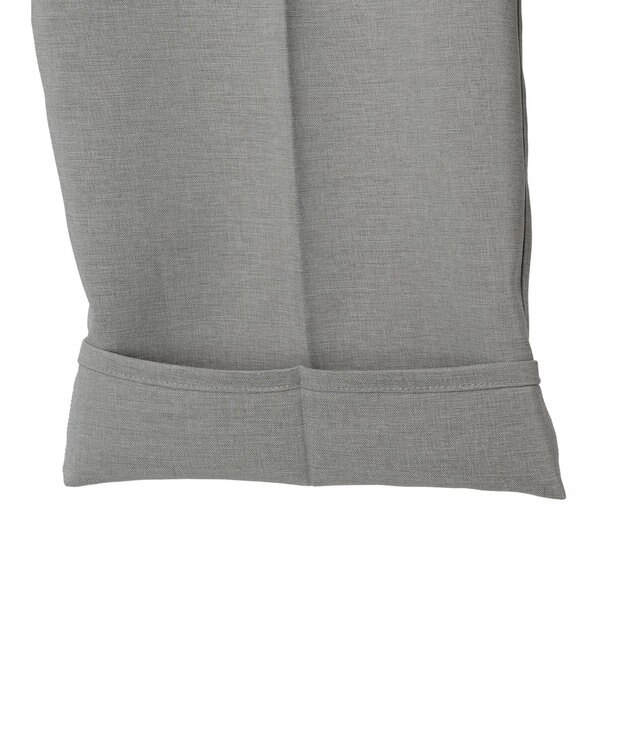 Green Parks 接触冷感　きれいシルエットパンツ（ワイド） Light Gray