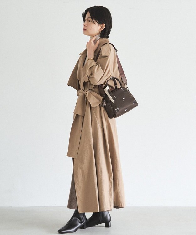 russet WOODLANDER 2WAYミニトートバッグ(CE-1668) Horse/BR