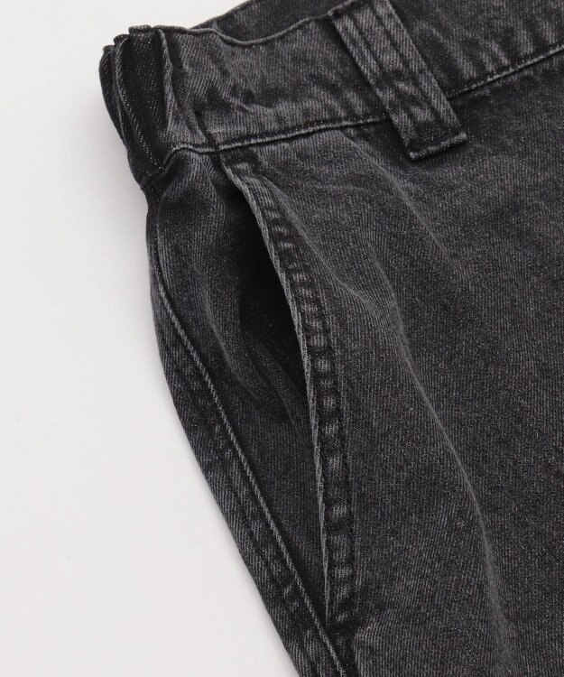 WEGO ローライズバギーフレアデニムパンツ デニムブラックソノタ