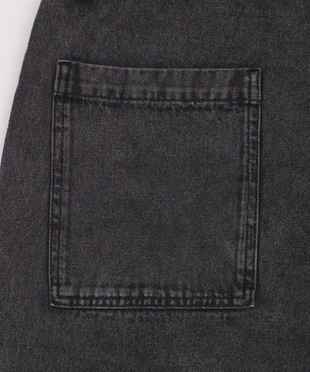 WEGO ローライズバギーフレアデニムパンツ デニムブラックソノタ