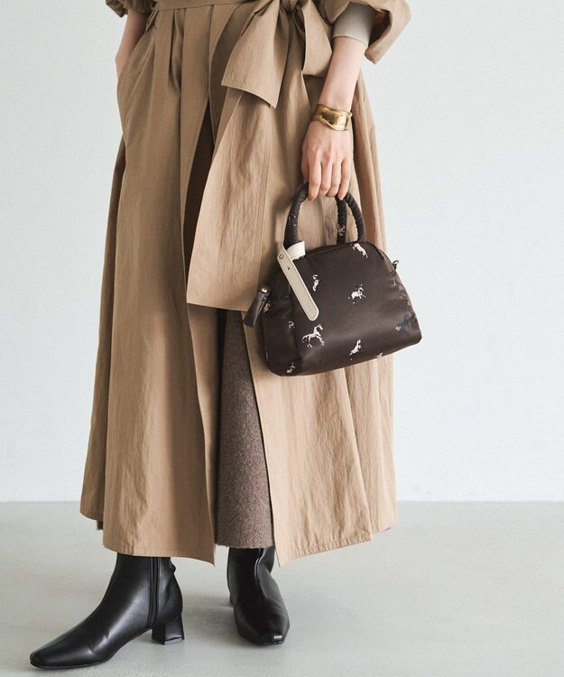 russet WOODLANDER 2WAYミニトートバッグ(CE-1668) Horse/BR