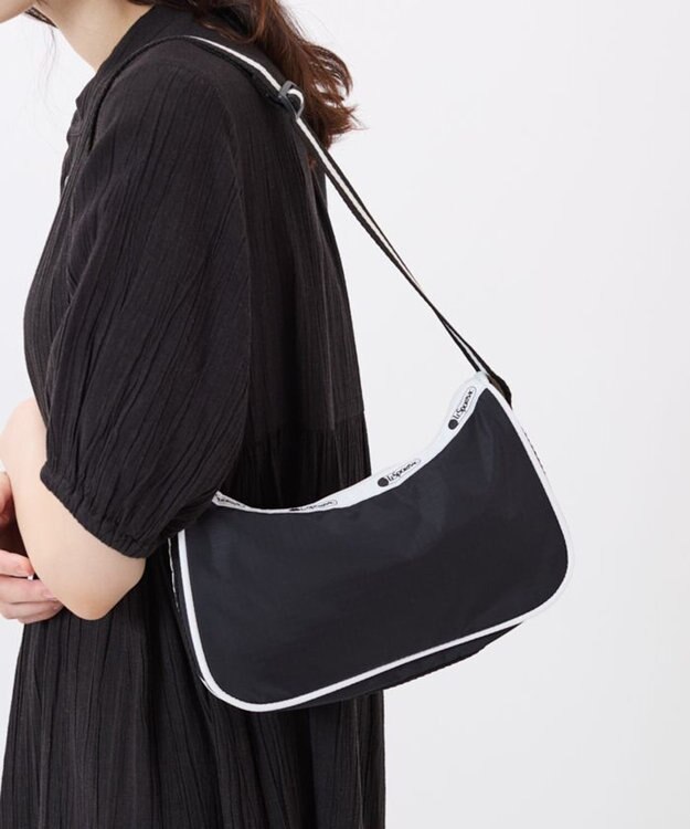 LeSportsac MINI E/W SHLDR CROSSBODY/スペクテイターブラック スペクテイターブラック