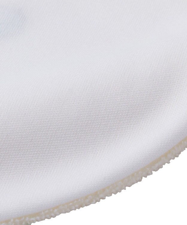 MIKI HOUSE HOT BISCUITS 顔ドンシリーズ はっ水素材 スタイ アイボリー