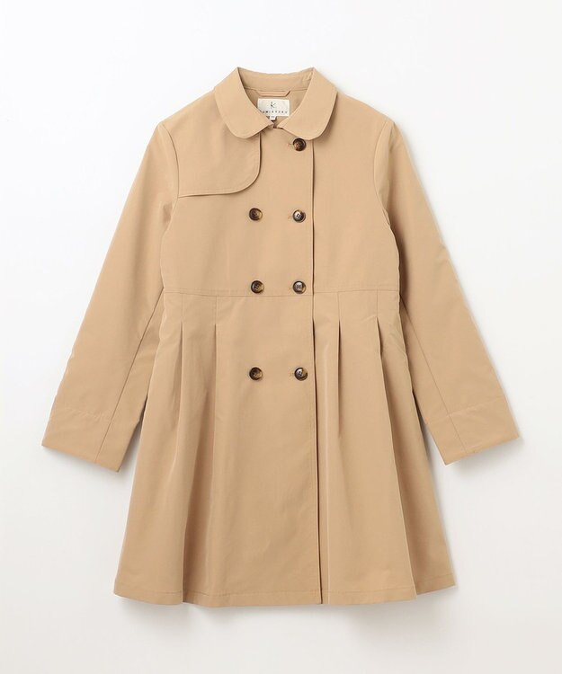 組曲 KIDS 【150-170㎝】【撥水】ブリティッシュ トレンチコート ベージュ系