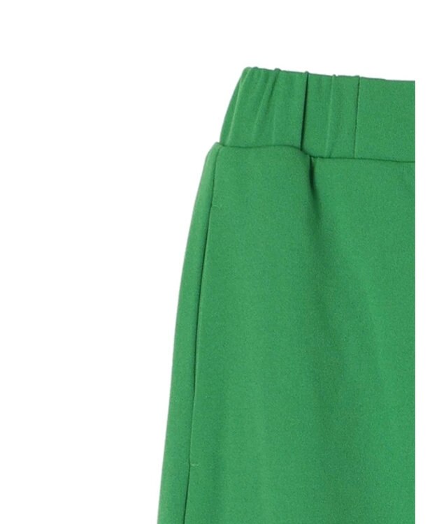 Green Parks カットジョーゼットＩラインスカート Green