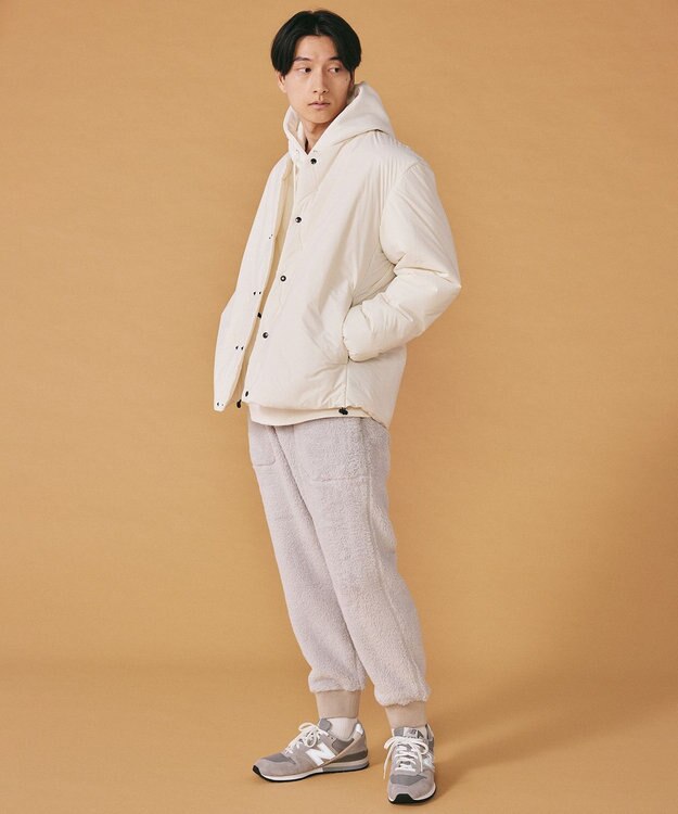 UNFILO 【訳アリ特価】HOTOPIA ショートコート アイボリー系