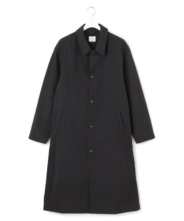 J.PRESS YORK STREET 【UNISEX】ナイロンタスランドライストレッチワッシャー コート ブラック系