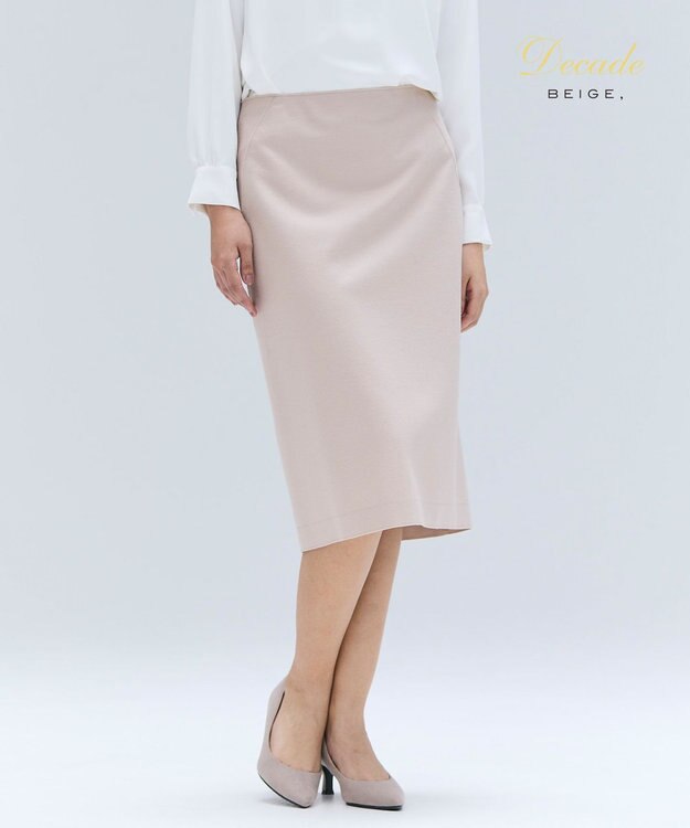 BEIGE， 【セットアップ対応】CORBY / ウールタイトスカート Nude