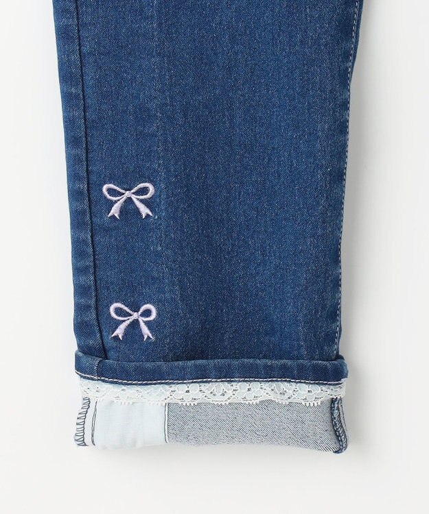 ANY KIDS 7days ガーリーパンツ インディゴ