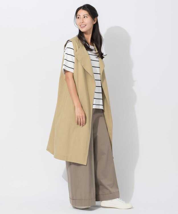 ONWARD Reuse Park 【自由区】ベスト春夏 ベージュ