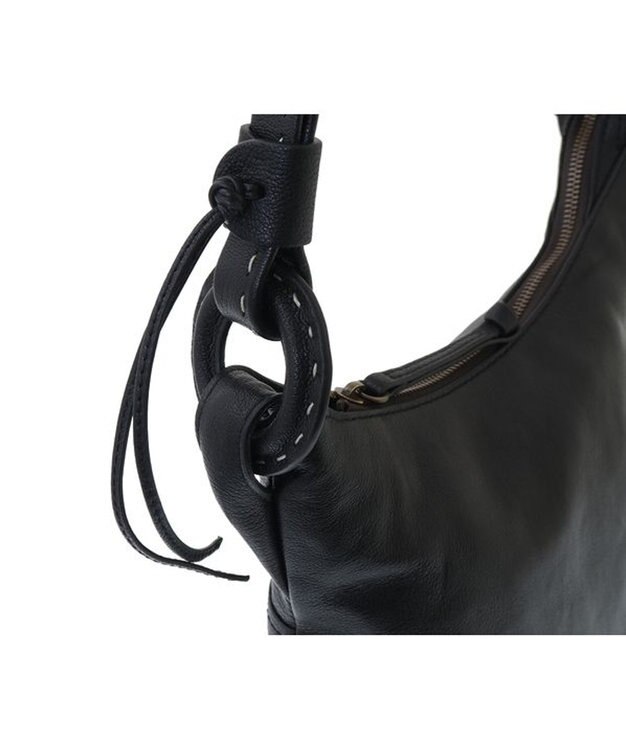 genten 【新色】ムース 2wayショルダー小 クロ