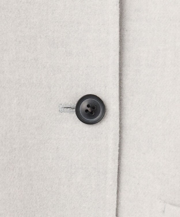 BEIGE， GRASSE / ステンカラーリバーショートコート L Gray