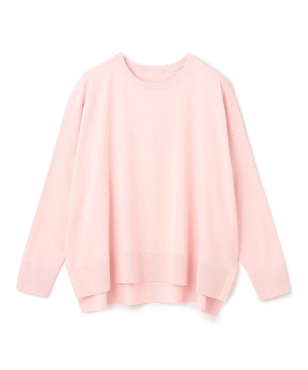 UNFILO マイビューティ クルーネック ニット ピンク