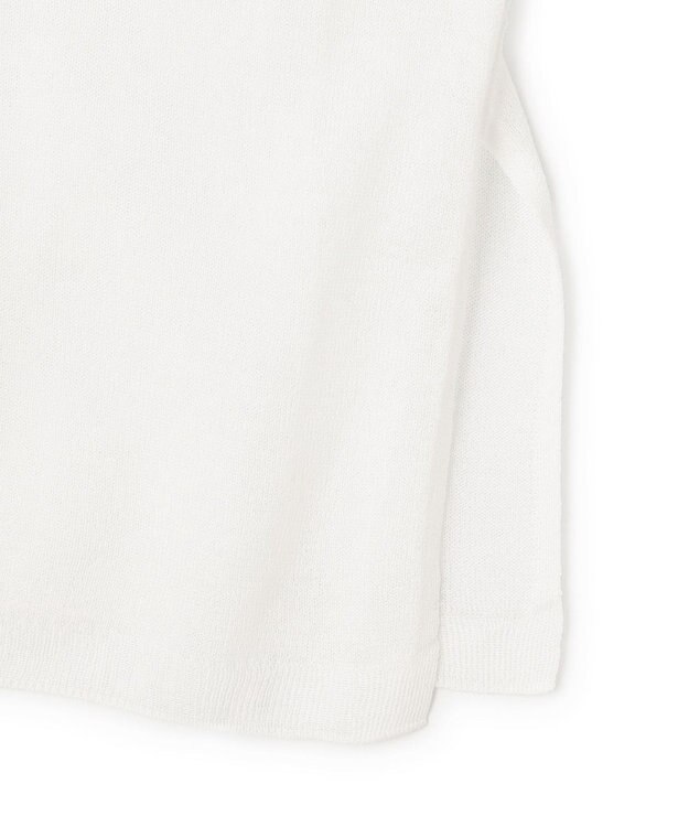 NAVE 【ReNAVE・洗える】シアーニット ロングスリーブ ホワイト系