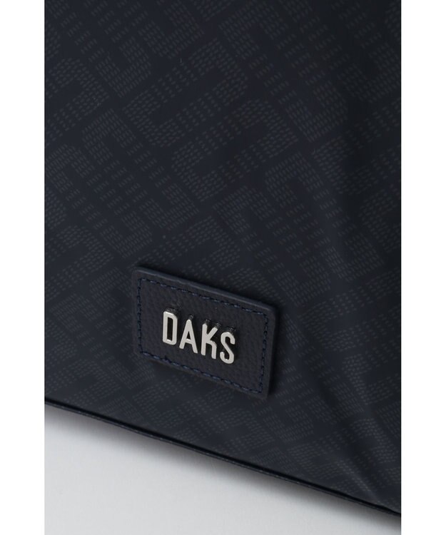 DAKS DD合皮ラージトートバッグ ベージュ