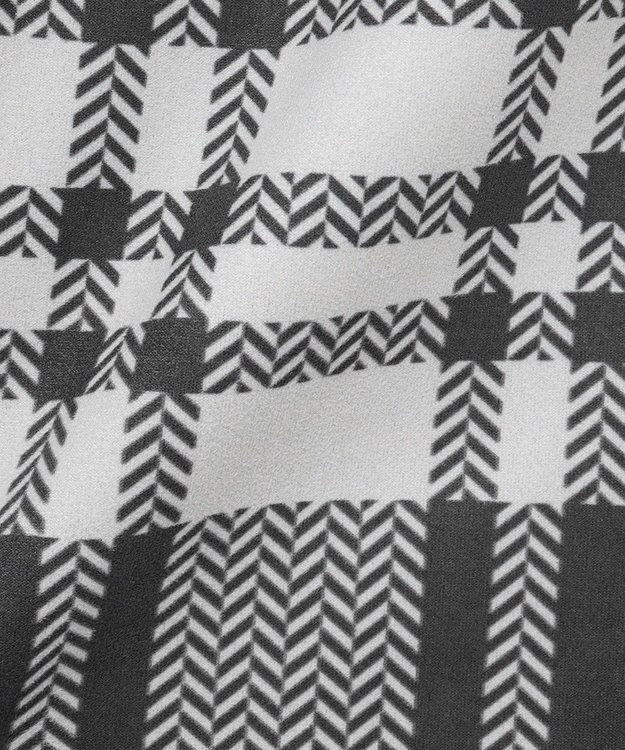 PW CIRCULUS 【MEN】チェック柄 スエードライクテーパードパンツ グレー系5