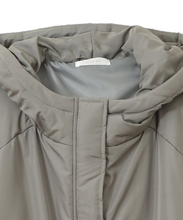 Green Parks ・ｓｗｉｎｇ　ｂｙ　モンスターパーカーコート Khaki