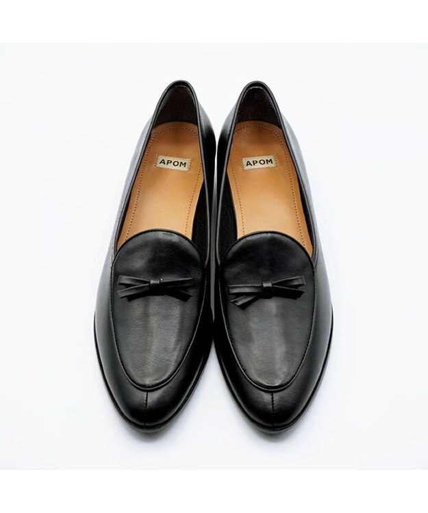 APOM 本革ベルジャンシューズ30 ブラック