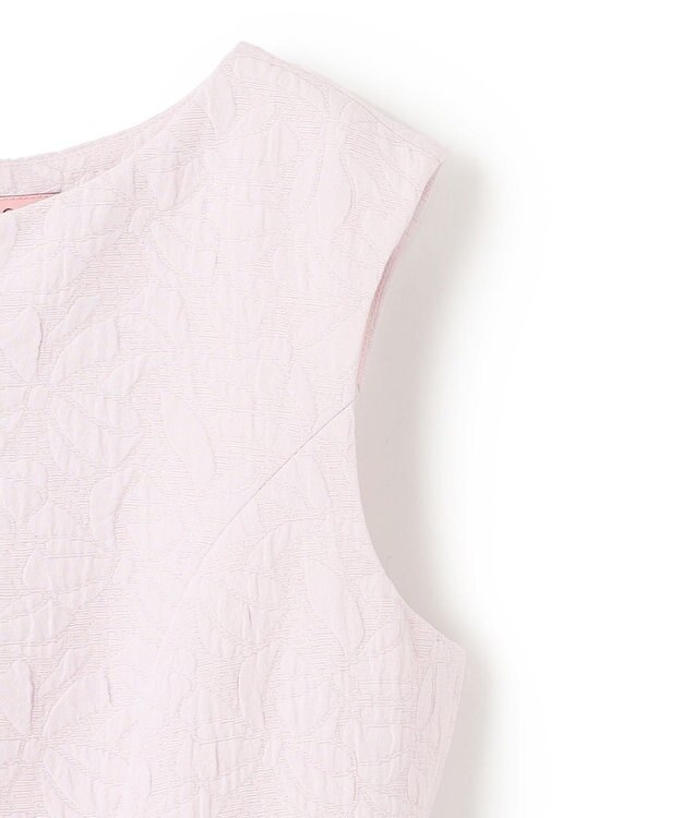 TOCCA 【WEB限定カラーあり】【消臭・洗える】RIBBON LABYRINTH JACQUARD ドレス ピンク系