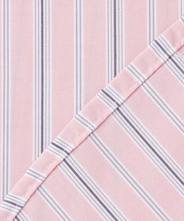 ANY オーバーサイズシャツ ピンクストライプ