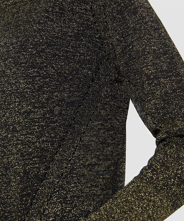 JOSEPH ルレックスニット　カーディガン Black / Gilt