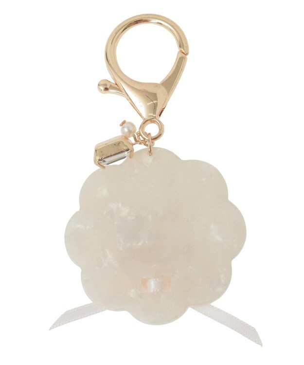 Maison de FLEUR アセチスカラップフルールチャーム Ivory