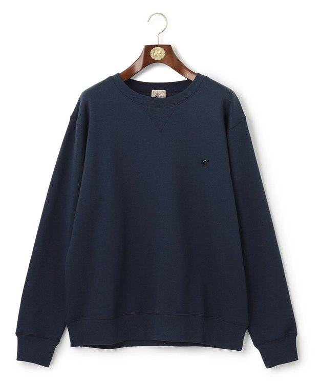 J.PRESS MEN 【WEB・一部店舗限定】バックブル裏毛 トレーナー ネイビー系