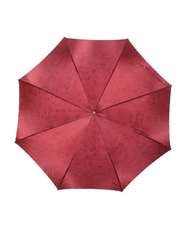 MOONBAT mila schon (ミラショーン) 長傘 内側花プリント ワイン