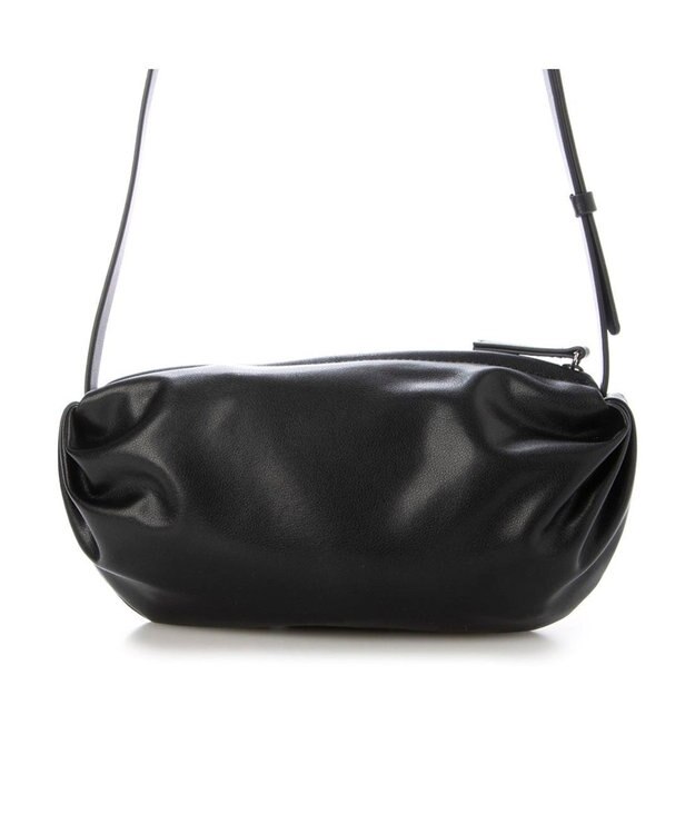 UNBILLION カシュカシュ cachecache / ギョウザ型ミニショルダー ブラック