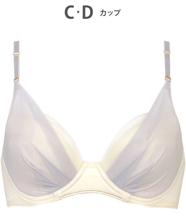 Wing 【マッチミーブラ】 ブラがわたしに合わせてくれる 【グッドデザイン賞受賞】 バストの左右差や個々のバストの状態に対応  KB2011 ウイング／ワコール クリーム