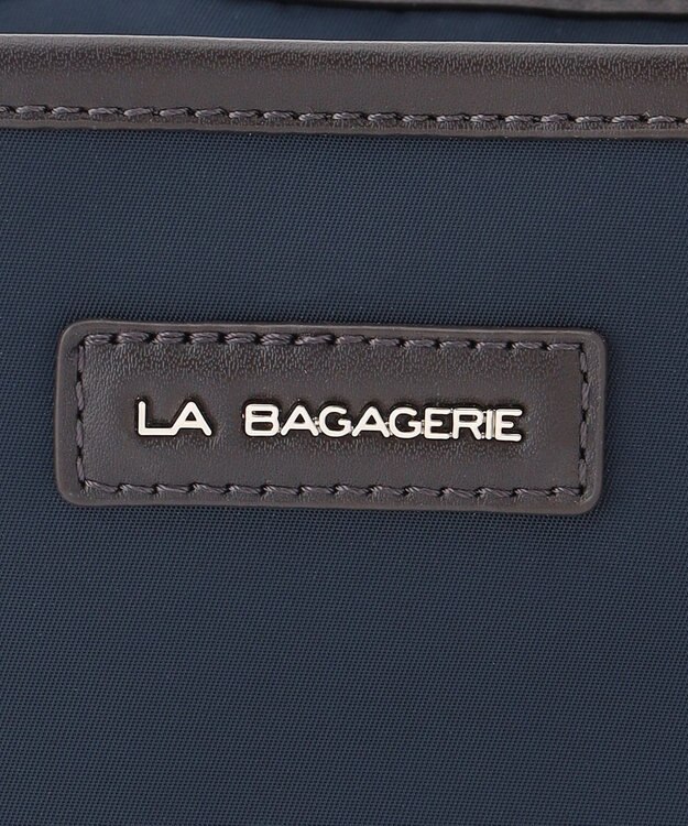 LA BAGAGERIE 【撥水ナイロン】ベーシックショルダー ネイビー