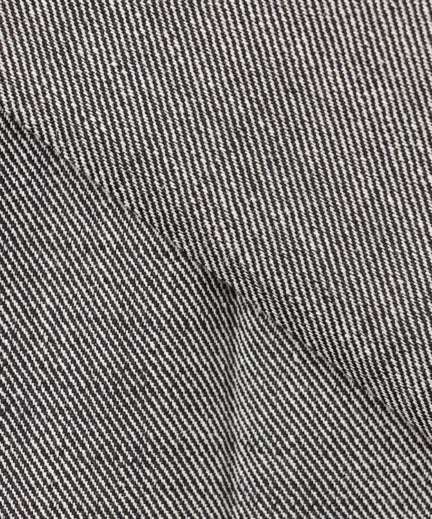 23区 L 【セットアップ対応/洗える】スラブツイードストレッチ ワイド パンツ グレー系