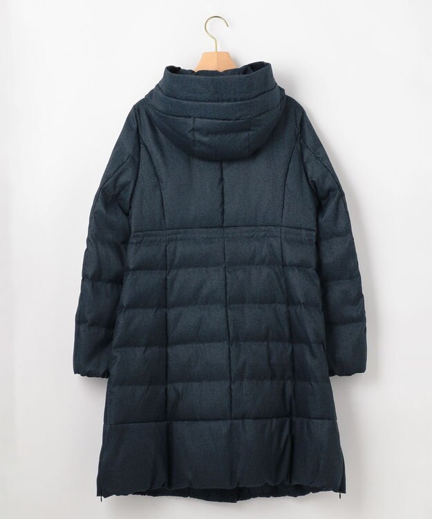 組曲 ライトタフタロングダウンコート 【WEB限定】ネイビーツイード系5