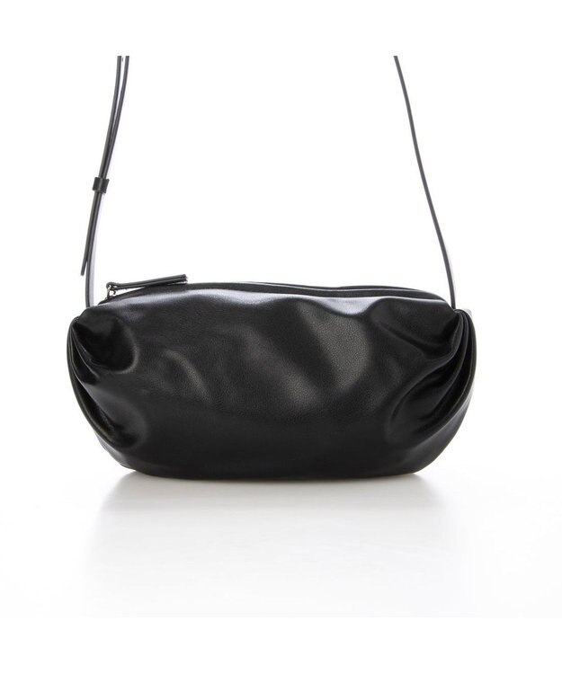 UNBILLION カシュカシュ cachecache / ギョウザ型ミニショルダー ブラック