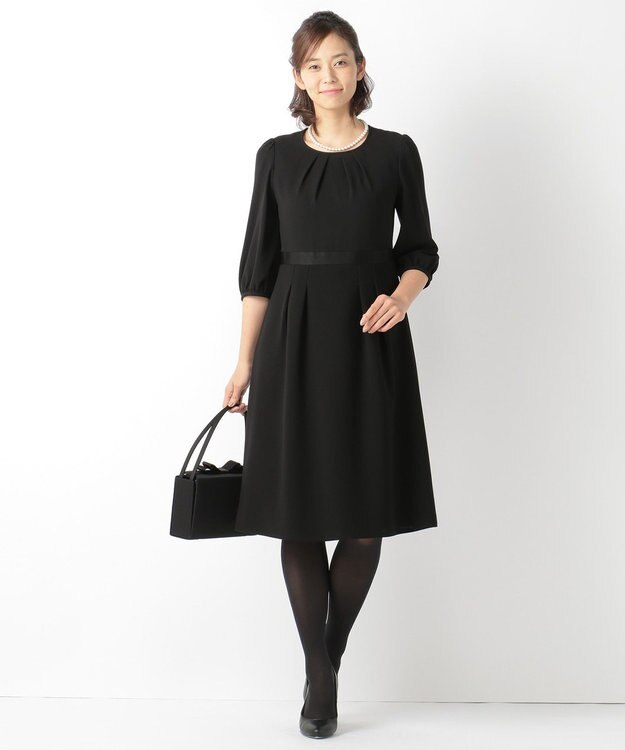 組曲 NOIR ガーシュストレッチバーズアイ ブラック系