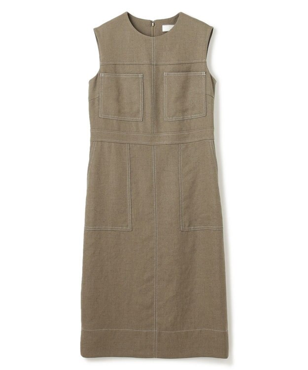 BEIGE， CAROLE / ワンピース Khaki×Sand