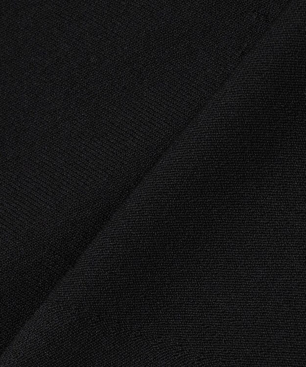 ICB L フライスリーブ Vネックカーディガン ブラック