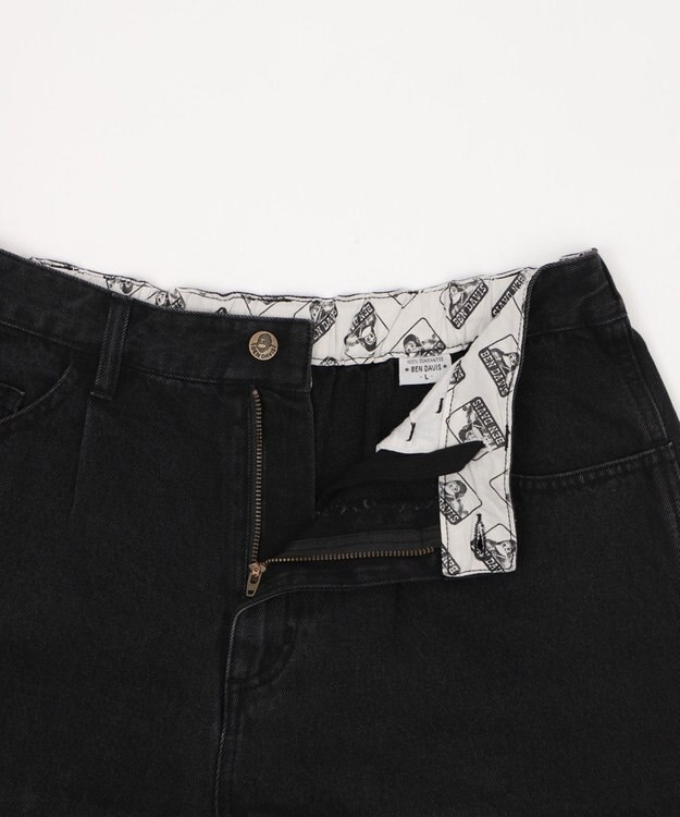WEGO 【BEN DAVIS（ベンデイビス）】EMBRO FADED SHORTS ブラック