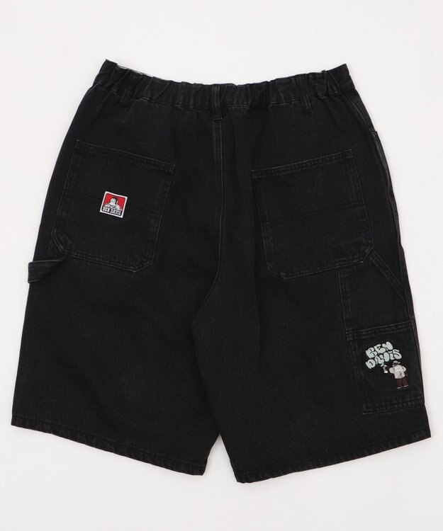 WEGO 【BEN DAVIS（ベンデイビス）】EMBRO FADED SHORTS ブラック