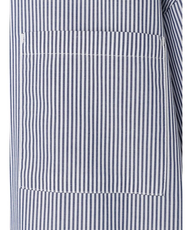 Green Parks アソートシャツワンピース Stripe Navy