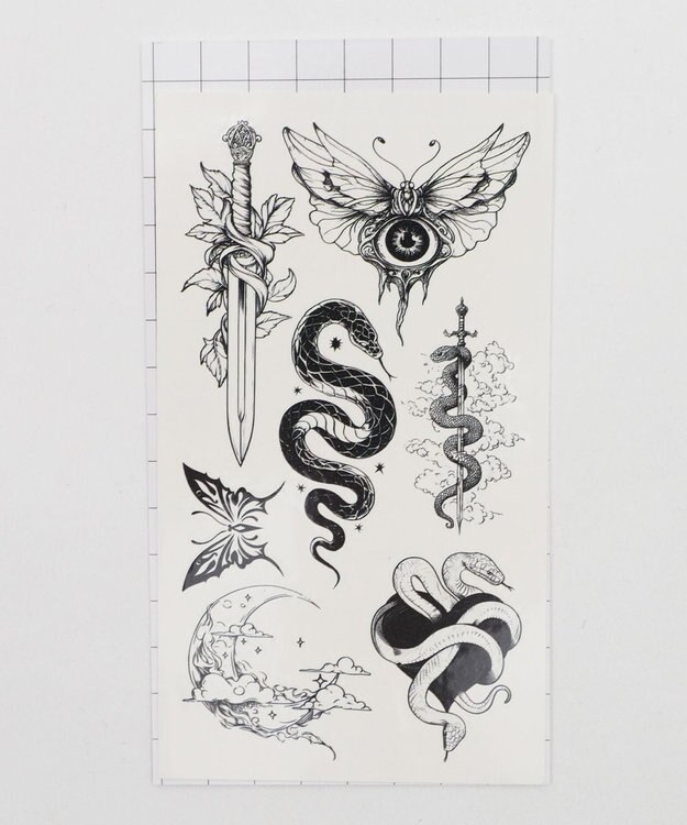 WEGO セットタトゥーシールA 柄20