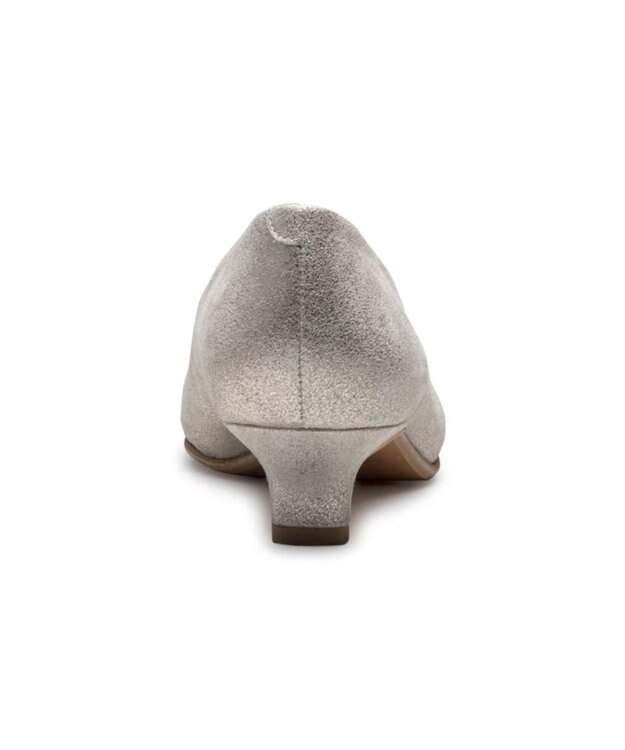 REGAL FOOT COMMUNITY 【リーガルレディース】F23R ローヒールパンプス パンプス ゴールド